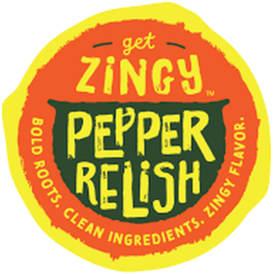 Get Zingy pepper relish logo